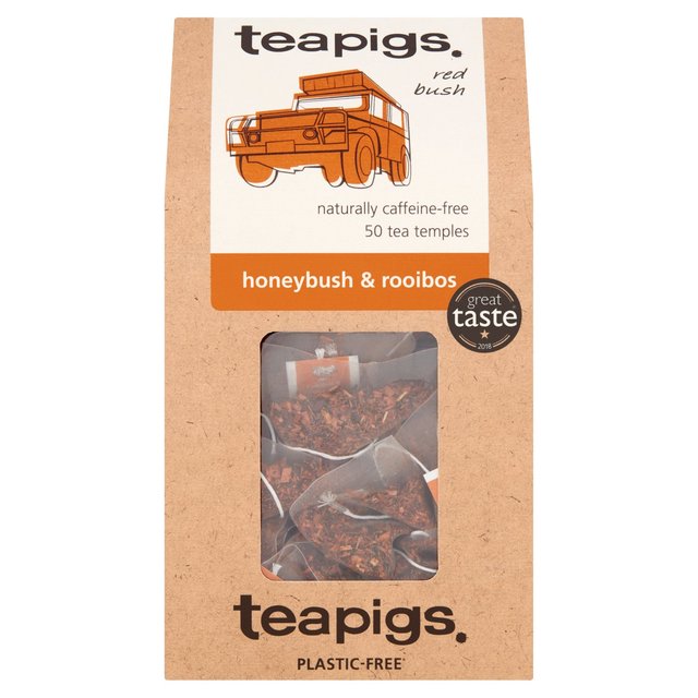 Teapigs Honeybush & Rooibos Tea Bags 50 per pack GOODS M&S