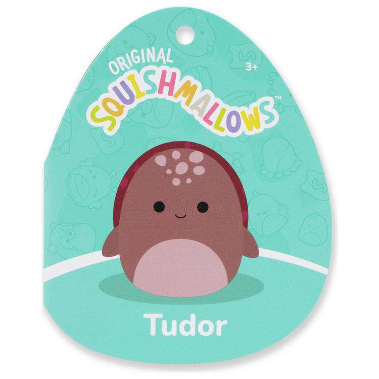 Squishmallows Tudor maroon turtle plush 12 inch - British product