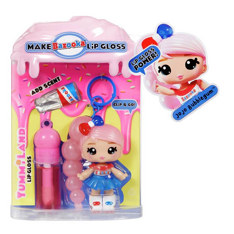 Yummiland Bubblegum Lip Gloss doll 19cm, UK version