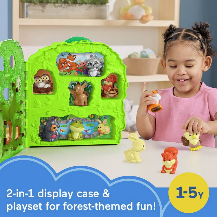 Fisher Price Little People Forest Friends toddler playset carry case - British product