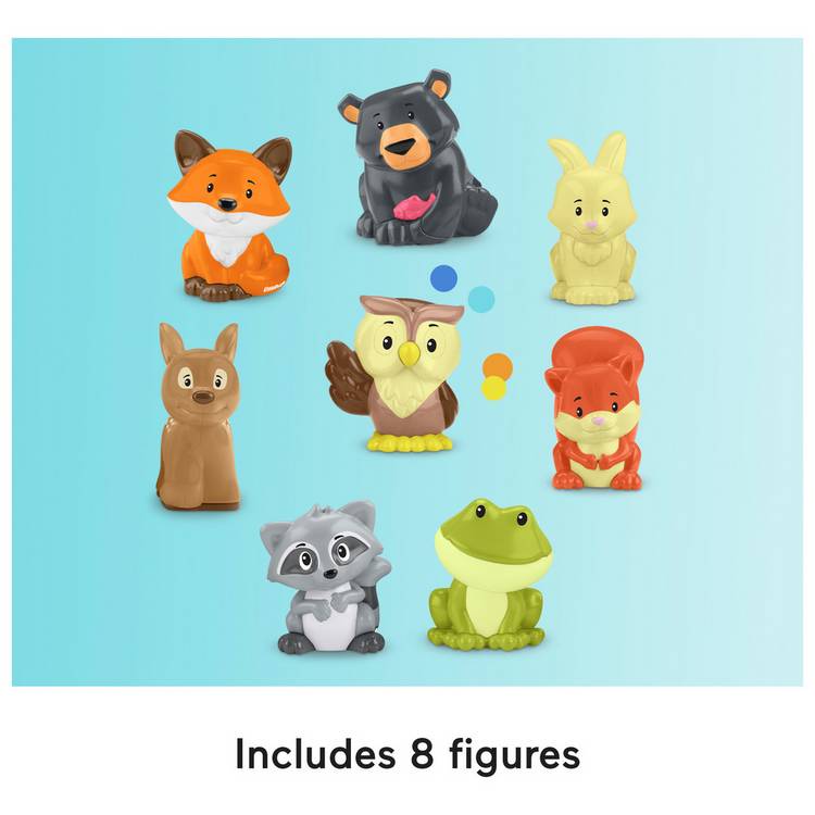 Fisher Price Little People Forest Friends toddler playset carry case - British product