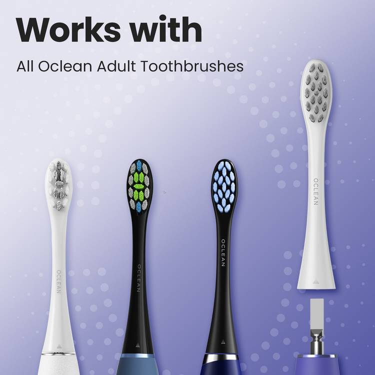 Oclean Gum Care Brush Head 6 Pack, UK version