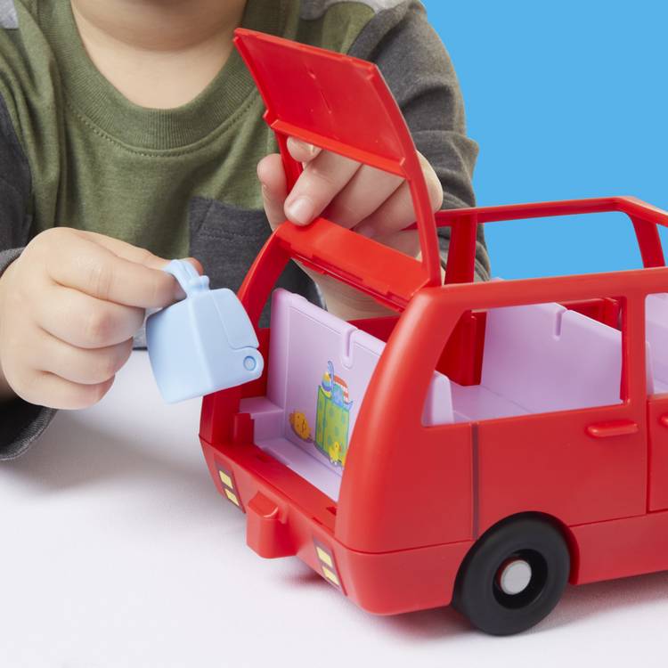 Peppa Pig family red car toy (British brand)