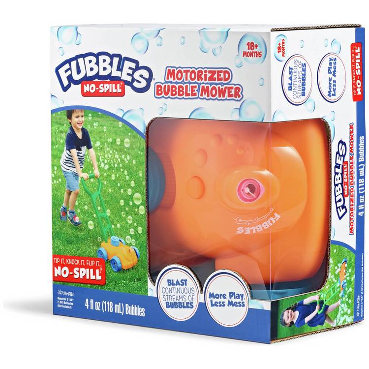 Fubbles motorised bubble mower for toddlers (British brand)