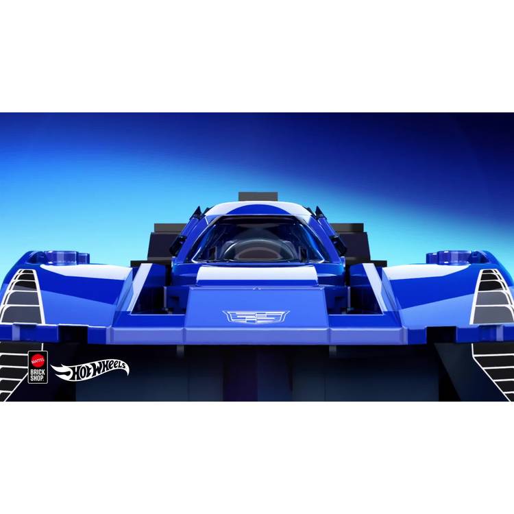 Mattel Brick Shop Hot Wheels Cadillac Project GTP Hypercar building kit - British product