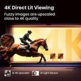 Hisense 55 inch 4K UHD HDR LED TV 55E6QTUK, UK version