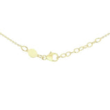 Revere 9ct gold disc pendant adjustable chain, imported from the UK