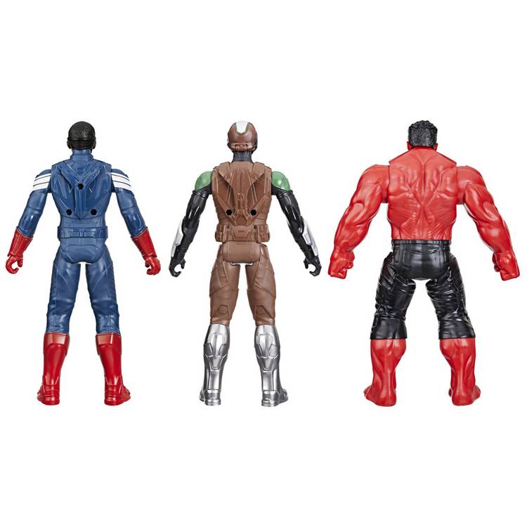 Marvel Captain America Titan Hero pack of 3, UK version