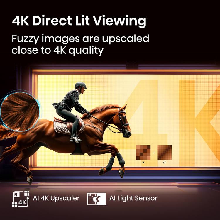 Hisense 50 inch QLED TV 50E78QTUK, imported from the UK