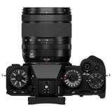 Fujifilm X-T5 mirrorless camera with 16-50mm lens, imported from the UK