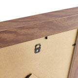 Habitat brown wood picture frame 8x10, imported from the UK