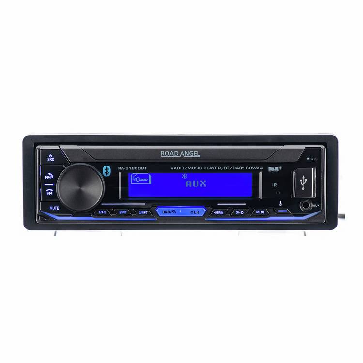 Road Angel RA-S180DBT mechless car stereo, imported from the UK