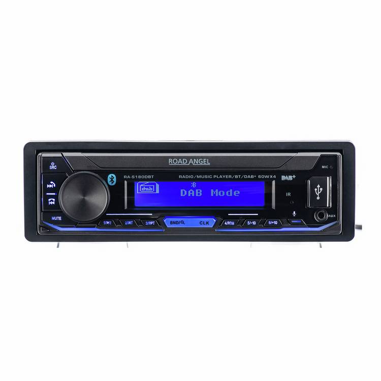 Road Angel RA-S180DBT mechless car stereo, imported from the UK