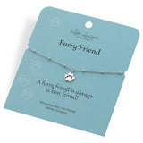 Argos Hot Diamonds Sterling Silver Furry Friend Paw Charm Bracelet 20cm- Buy online at McGrocer