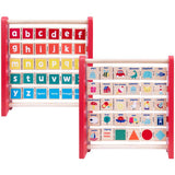 Argos Chad Valley Wooden Alphabet Abacus Educational Toy- Buy online at McGrocer