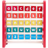 Chad Valley wooden alphabet abacus (British brand)