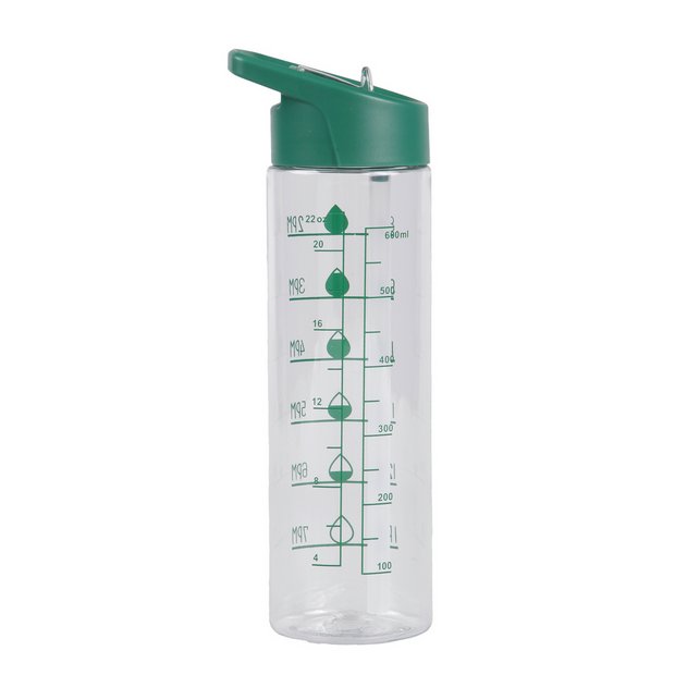 Argos Home Green Water Bottle 700ml, imported from the UK