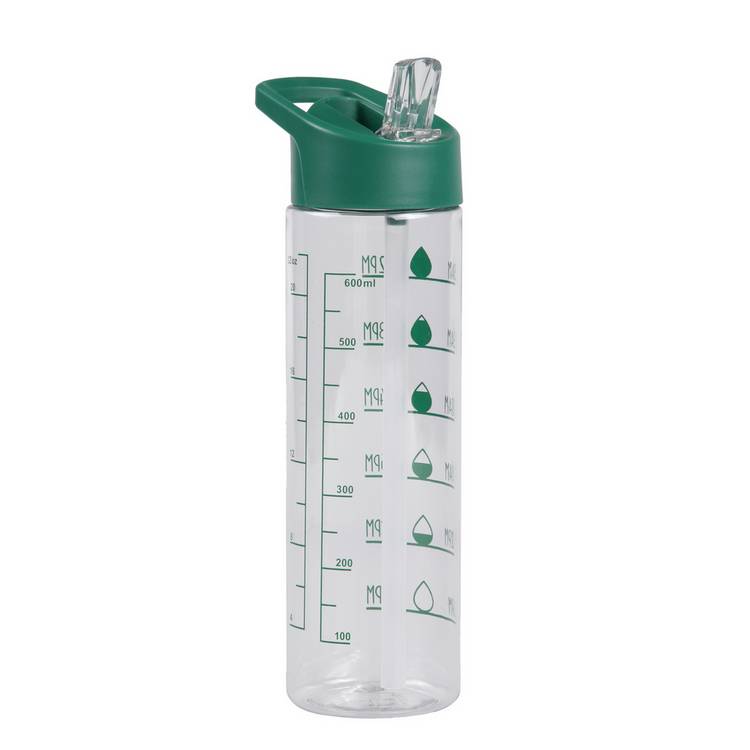 Argos Home Green Water Bottle 700ml, imported from the UK