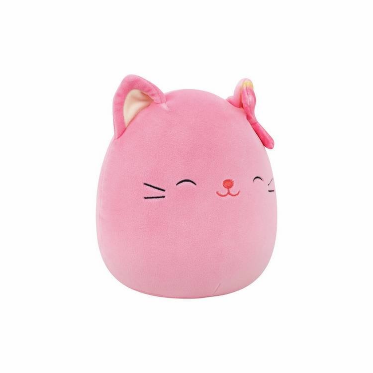 Squishmallows soft toy Wilka peach cat 7.5 inch (British brand)
