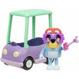 Bluey Grannies Car with Janet toy figure, imported from the UK