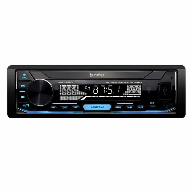 In Phase IPS130SDI mechless car stereo, UK version