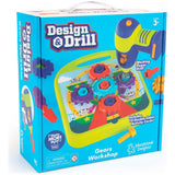 Argos Learning Resources Design & Drill Gears Workshop 56-Piece STEM Construction Set- Buy online at McGrocer