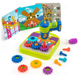 Learning Resources Design & Drill Gears Workshop STEM toy - British product