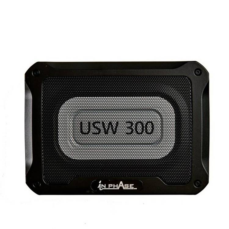 In Phase USW 300 underseat subwoofer, imported from the UK