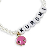 Hello Kitty Kuromi pastel charm bracelet set of 2, UK version