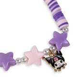Hello Kitty Kuromi pastel charm bracelet set of 2, UK version