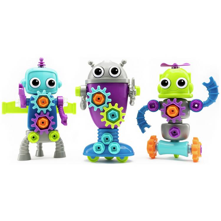 Learning Resources Design & Drill Robot Workshop building set (British brand)