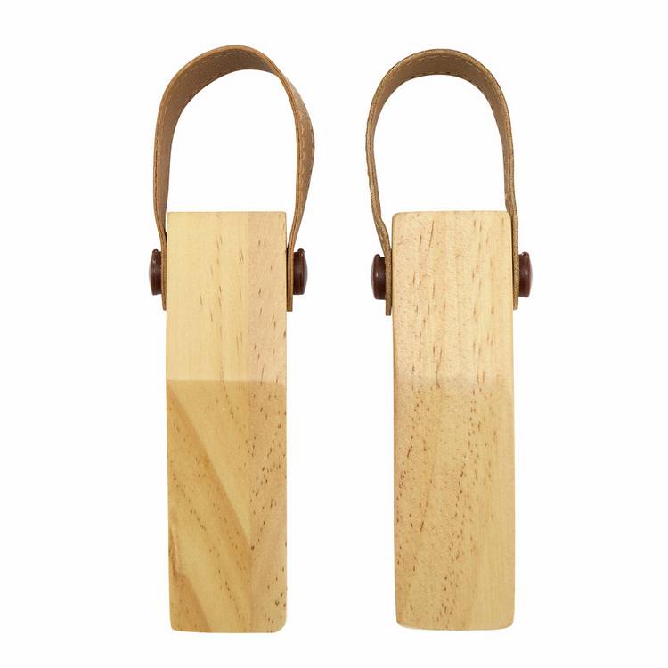 Argos Home pack of 2 pine doorstops, imported from the UK