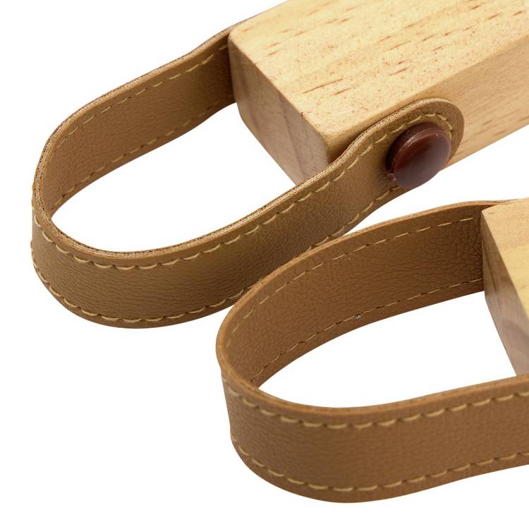 Argos Home pack of 2 pine doorstops, imported from the UK