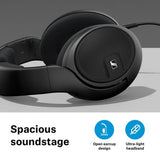 Sennheiser HD 560s over-ear open back headphones black (British brand)