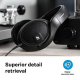 Sennheiser HD 560s over-ear open back headphones black (British brand)
