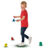 SES Creative Dino Egg Race outdoor game with wooden spoons (British brand)