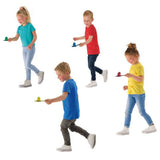 SES Creative Dino Egg Race outdoor game with wooden spoons (British brand)