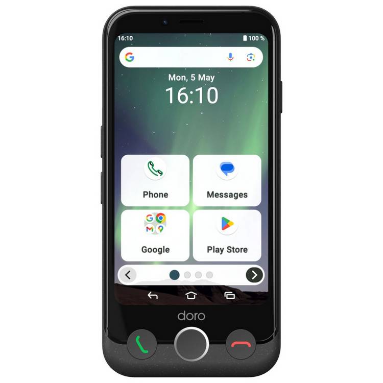 Doro Aurora A10 mobile phone 64GB Graphite, imported from the UK