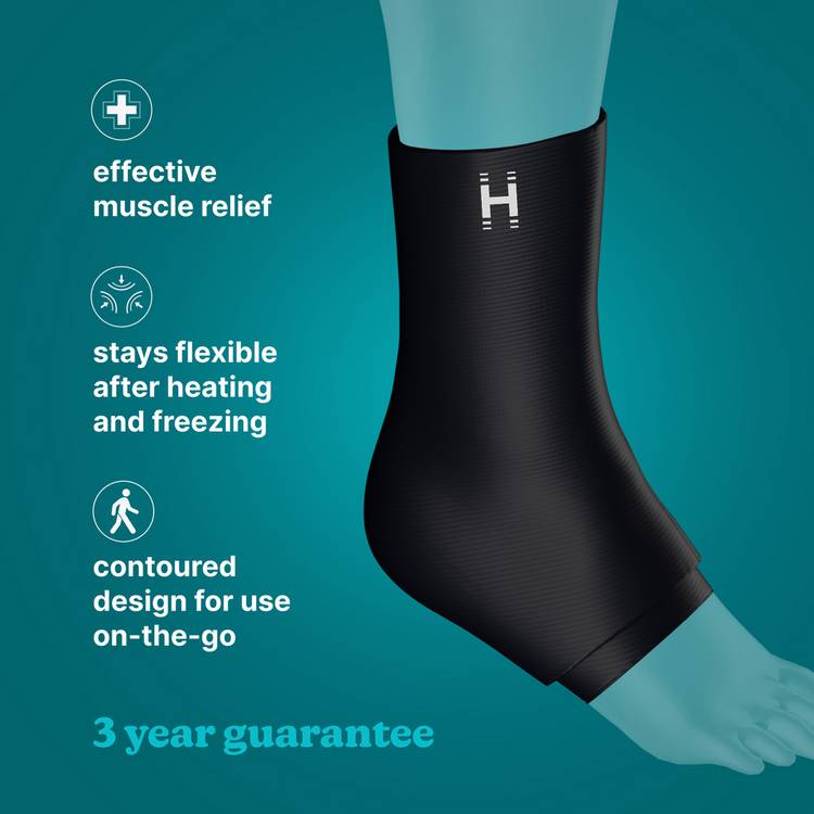 Homedics hot cold relief gel ankle support - British product