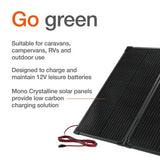 OSRAM 100W solar car battery charger - British product