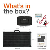 OSRAM 100W solar car battery charger - British product