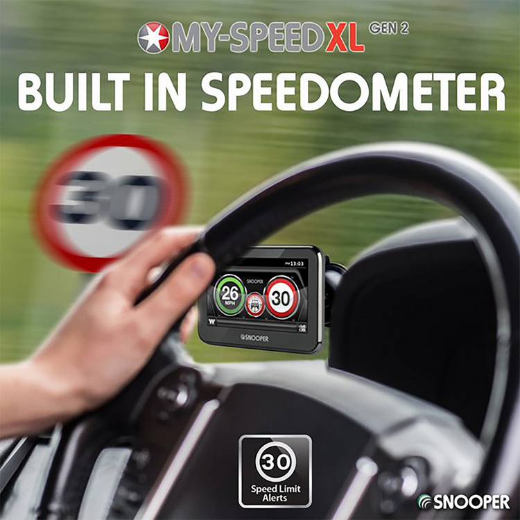 Snooper S5100 My Speed sat nav 5 inch (British brand)