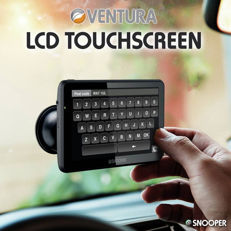 Snooper S6900 Ventura sat nav 7-inch, imported from the UK