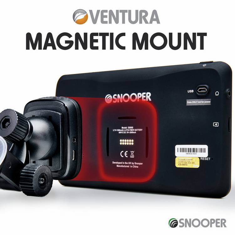 Snooper S6900 Ventura sat nav 7-inch, imported from the UK