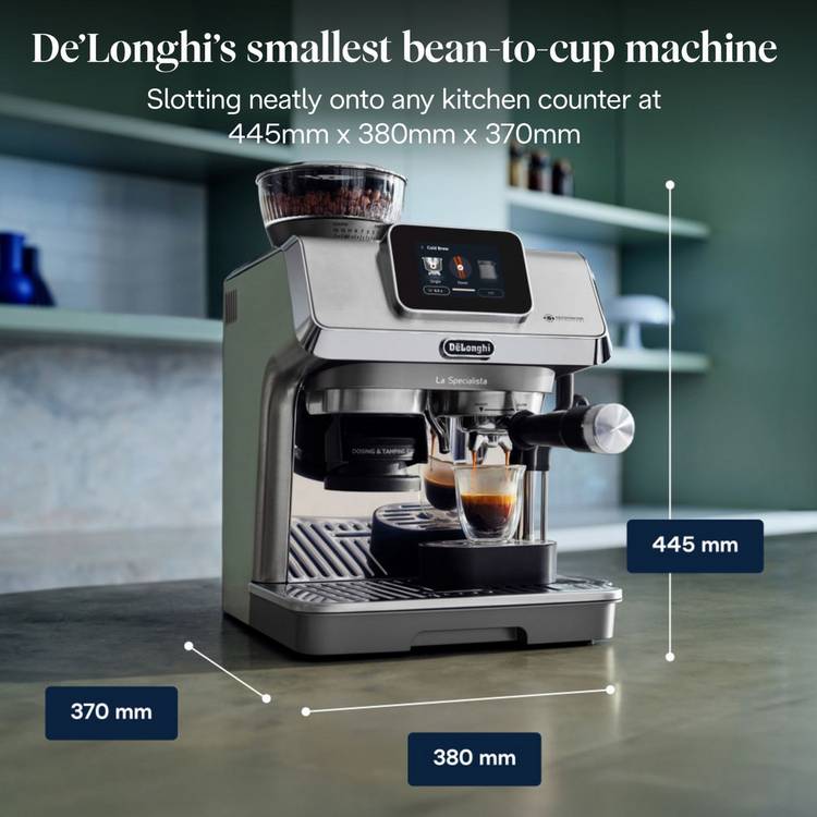 De'Longhi Specialista Touch bean-to-cup coffee machine, UK version