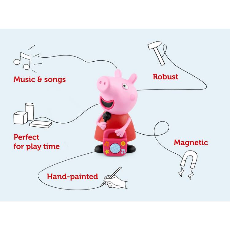 tonies Peppa Pig My First Album audio figure - British product