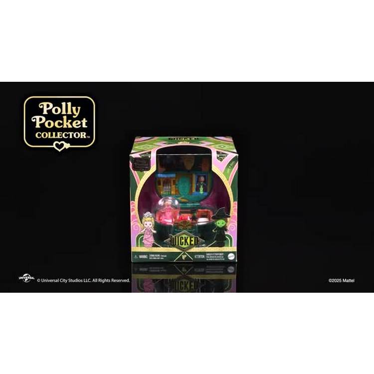 Polly Pocket Wicked compact toy playset micro dolls, UK version