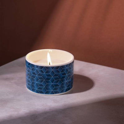 Argos Fired Earth Singlewick Candle Assam & White Cedar Ceramic Candle 6 x 9.5cm- Buy online at McGrocer