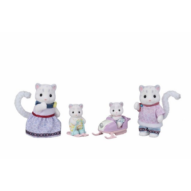 Sylvanian Families Snow Leopard collectable figure (British brand)