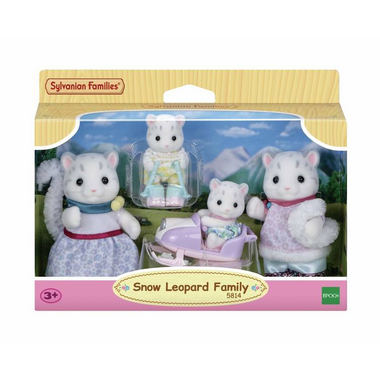 Sylvanian Families Snow Leopard collectable figure (British brand)